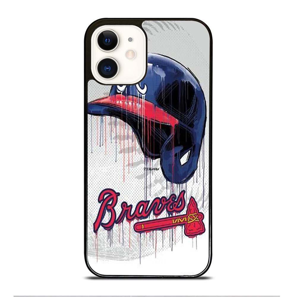 ATLANTA BRAVES HELMET iPhone 12 Case Cover