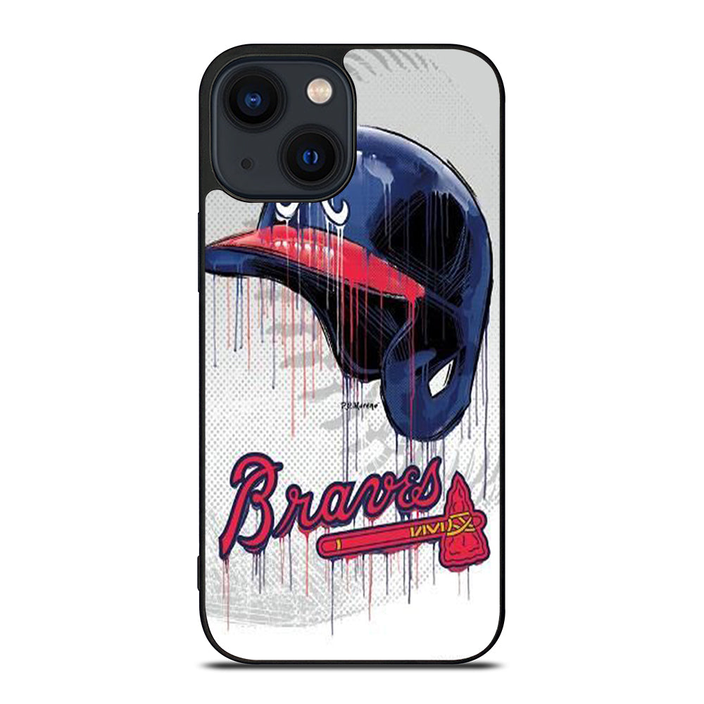 ATLANTA BRAVES HELMET iPhone 14 Plus Case Cover