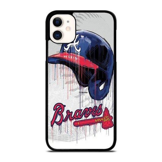 ATLANTA BRAVES HELMET iPhone 11 Case Cover