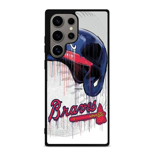 ATLANTA BRAVES HELMET Samsung Galaxy S24 Ultra Case Cover