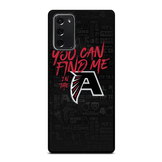 ATLANTA FALCONS SYMBOL Samsung Galaxy Note 20 Case Cover