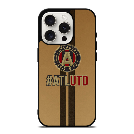 ATLANTA UNITED FC FOOTBALL iPhone 15 Pro Case Cover
