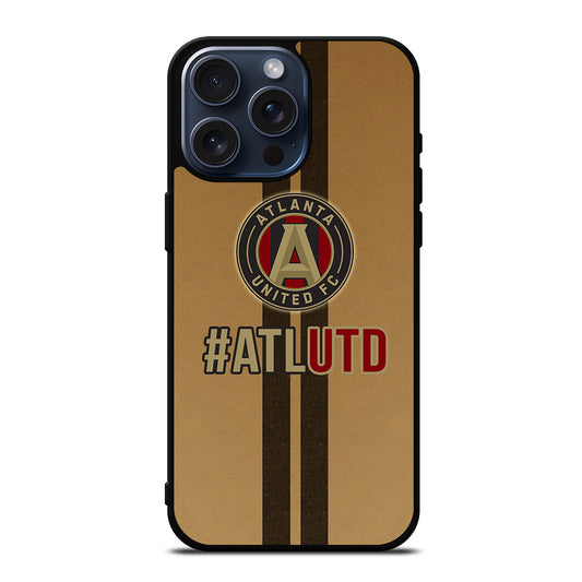 ATLANTA UNITED FC FOOTBALL iPhone 15 Pro Max Case Cover