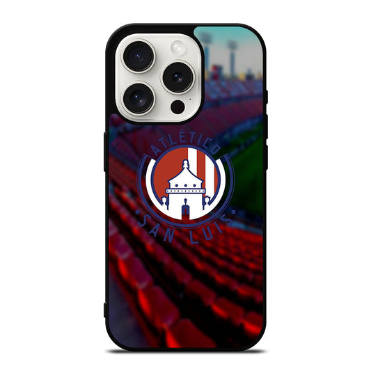 ATLETICO SAN LUIS ICON 2 iPhone 15 Pro Case Cover