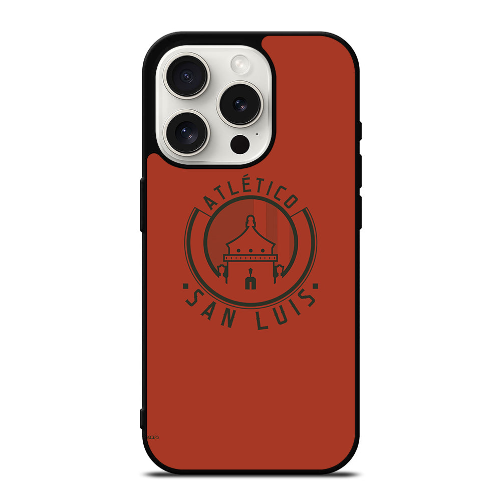 ATLETICO SAN LUIS ICON 3 iPhone 15 Pro Case Cover