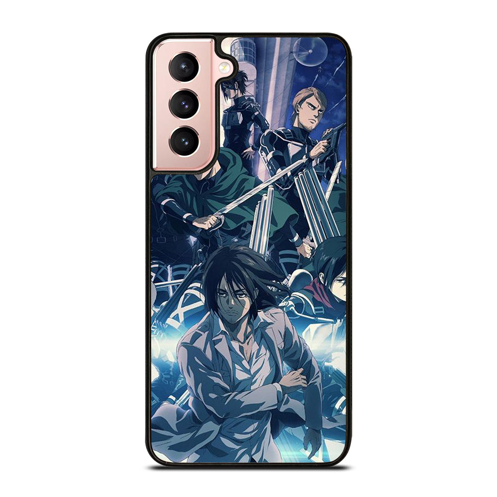 ATTACK ON TITAN ANIME CHARACTER 2 Samsung Galaxy S21 Case Cover