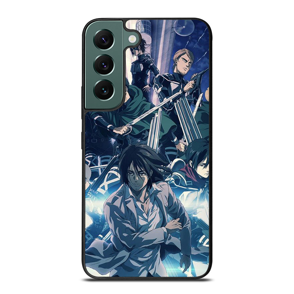 ATTACK ON TITAN ANIME CHARACTER 2 Samsung Galaxy S22 Case Cover