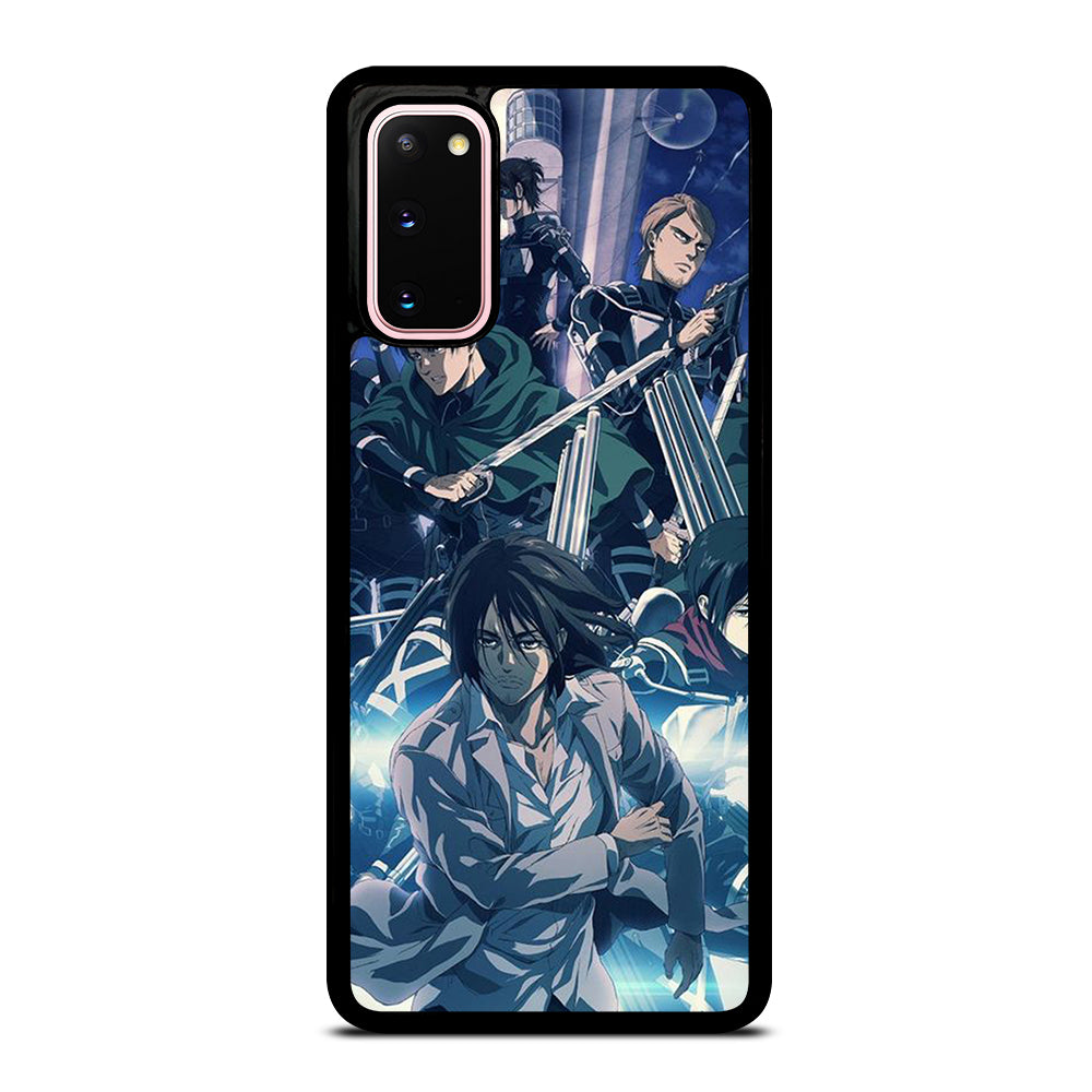ATTACK ON TITAN ANIME CHARACTER 2 Samsung Galaxy S20 Case Cover
