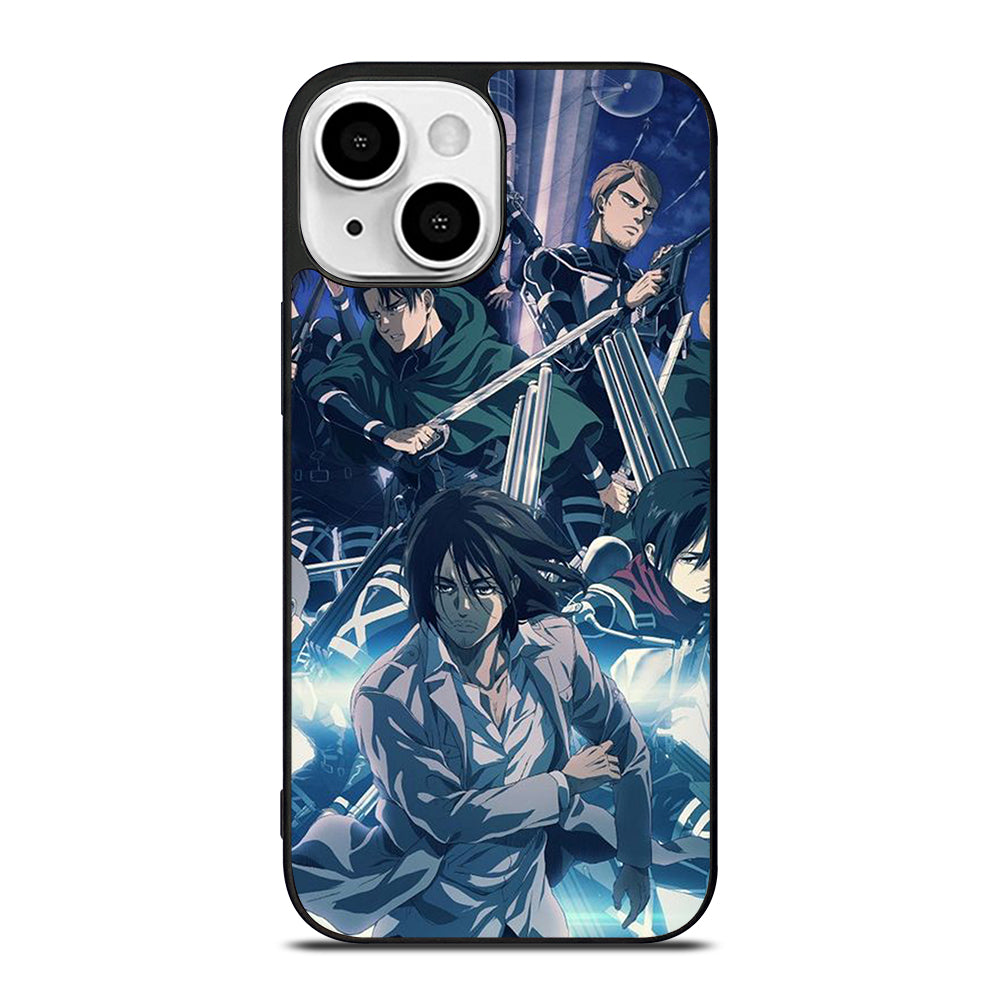 ATTACK ON TITAN ANIME CHARACTER 2 iPhone 13 Mini Case Cover
