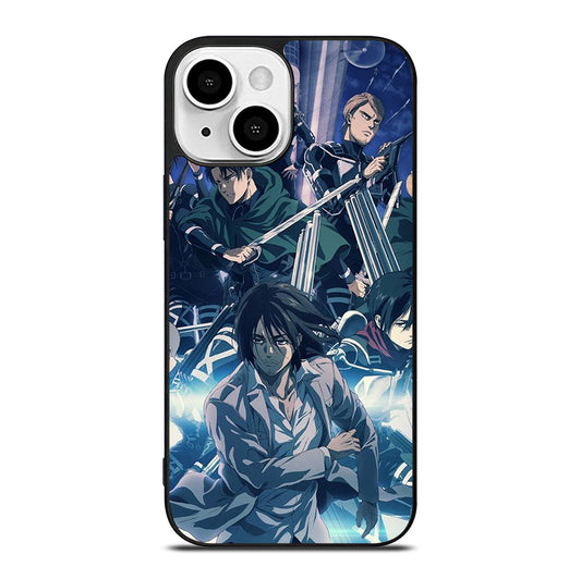 ATTACK ON TITAN ANIME CHARACTER 2 iPhone 13 Mini Case Cover