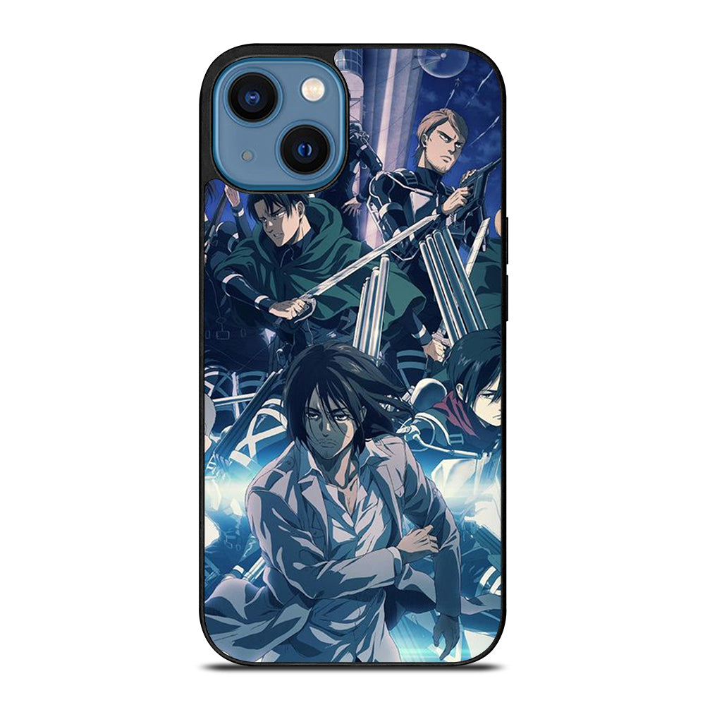 ATTACK ON TITAN ANIME CHARACTER 2 iPhone 14 Case Cover