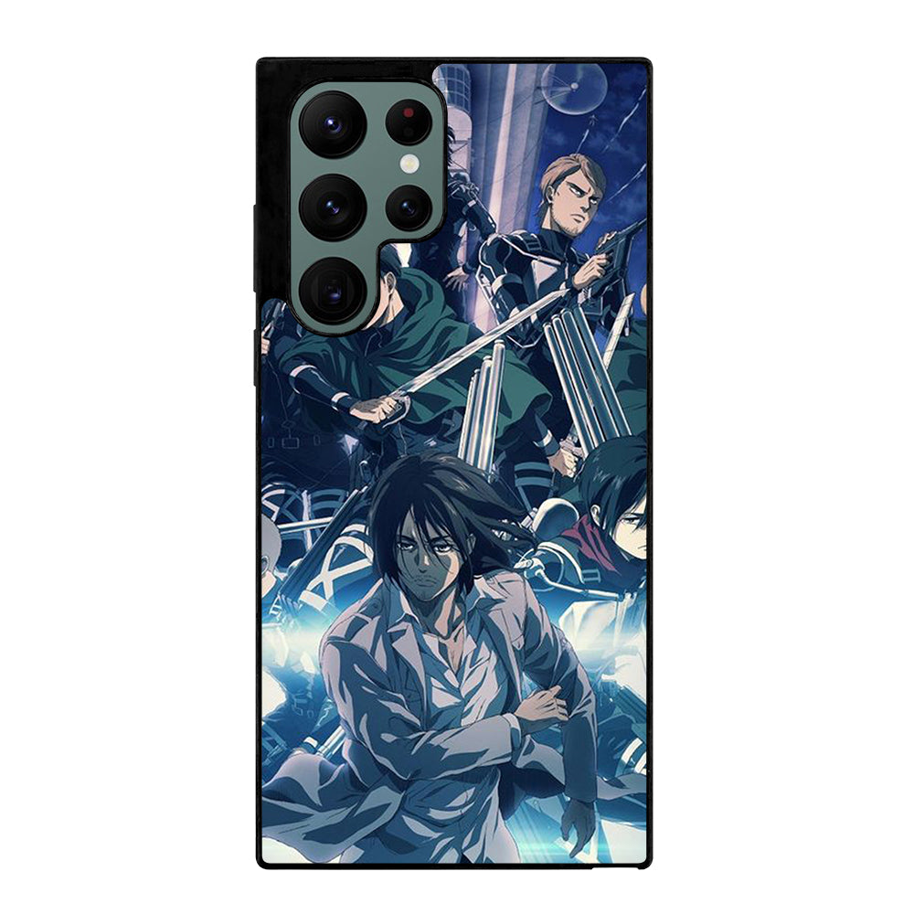 ATTACK ON TITAN ANIME CHARACTER 2 Samsung Galaxy S22 Ultra Case Cover