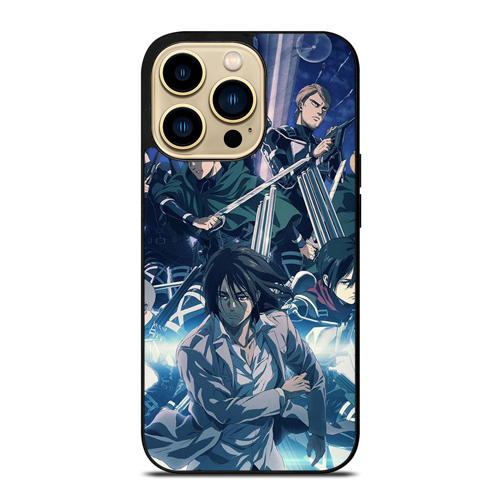 ATTACK ON TITAN ANIME CHARACTER 2 iPhone 14 Pro Max Case Cover
