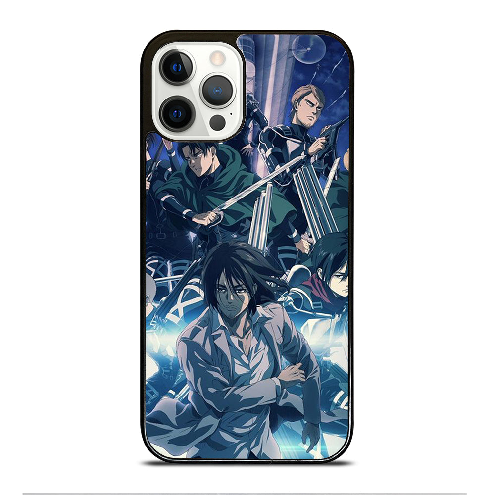ATTACK ON TITAN ANIME CHARACTER 2 iPhone 12 Pro Case Cover