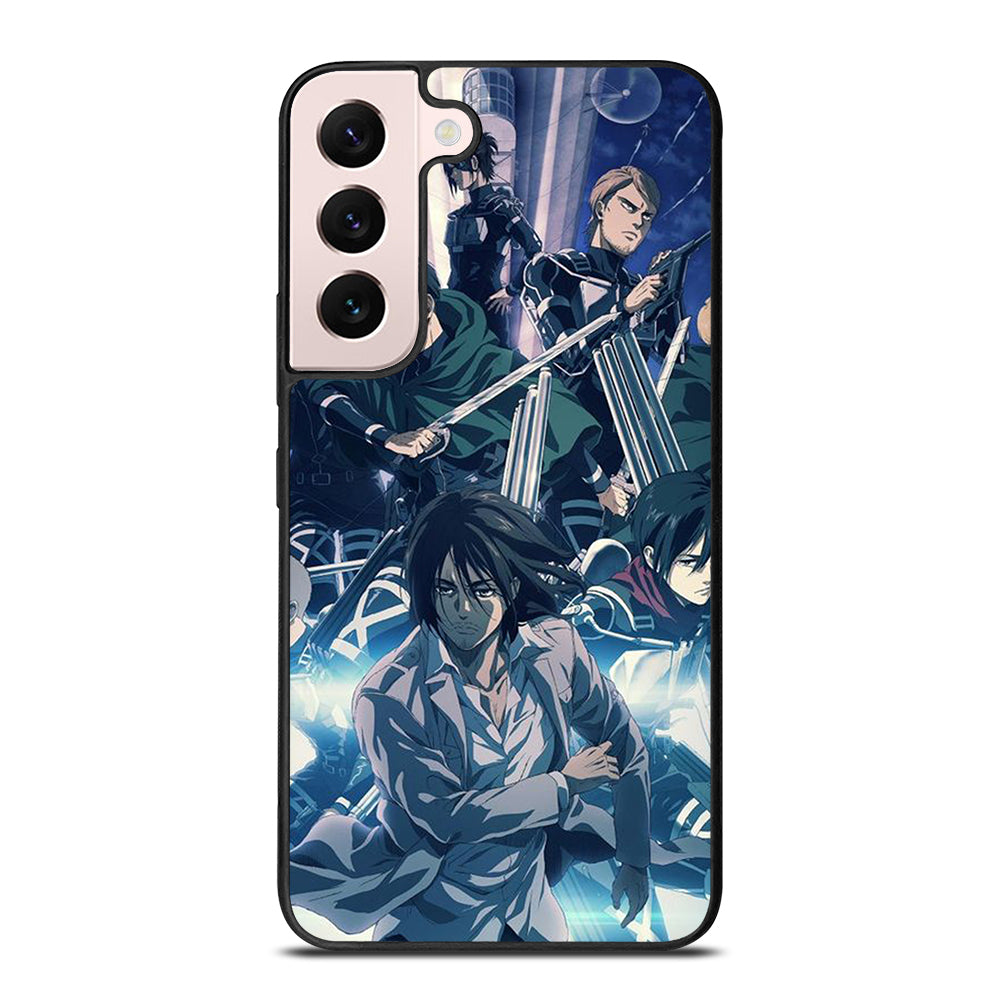 ATTACK ON TITAN ANIME CHARACTER 2 Samsung Galaxy S22 Plus Case Cover
