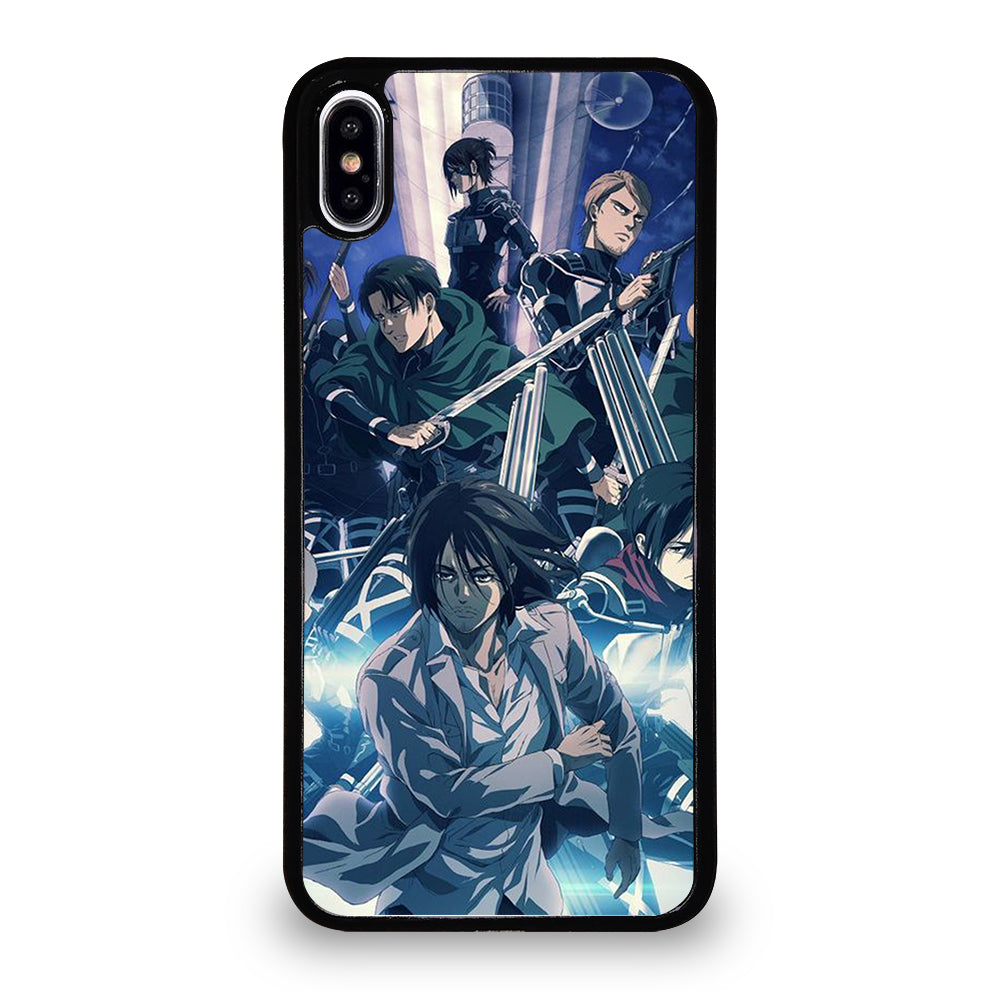 ATTACK ON TITAN ANIME CHARACTER 2 iPhone XS Max Case Cover