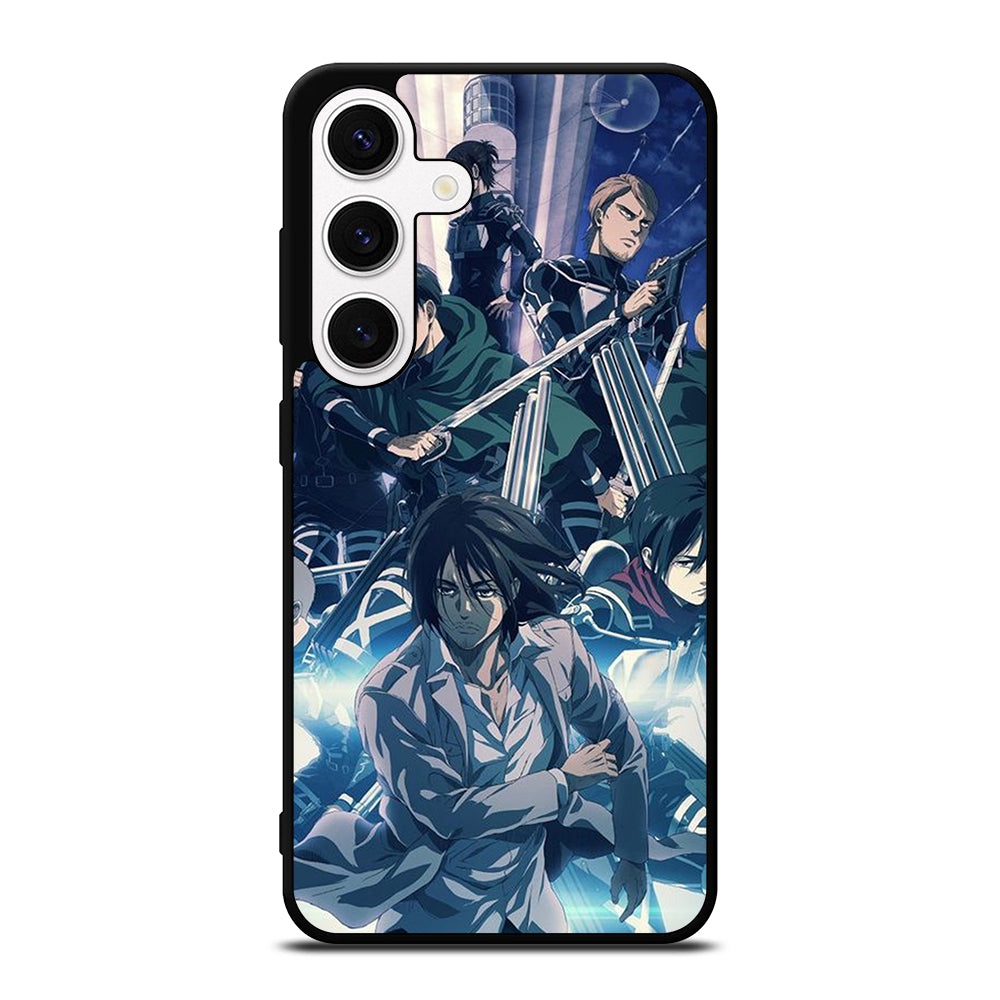ATTACK ON TITAN ANIME CHARACTER 2 Samsung Galaxy S24 Case Cover