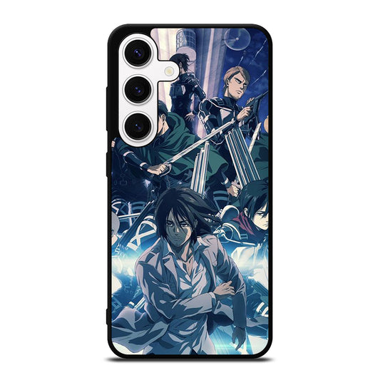 ATTACK ON TITAN ANIME CHARACTER 2 Samsung Galaxy S24 Case Cover