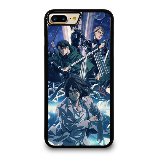 ATTACK ON TITAN ANIME CHARACTER 2 iPhone 7 / 8 Plus Case Cover