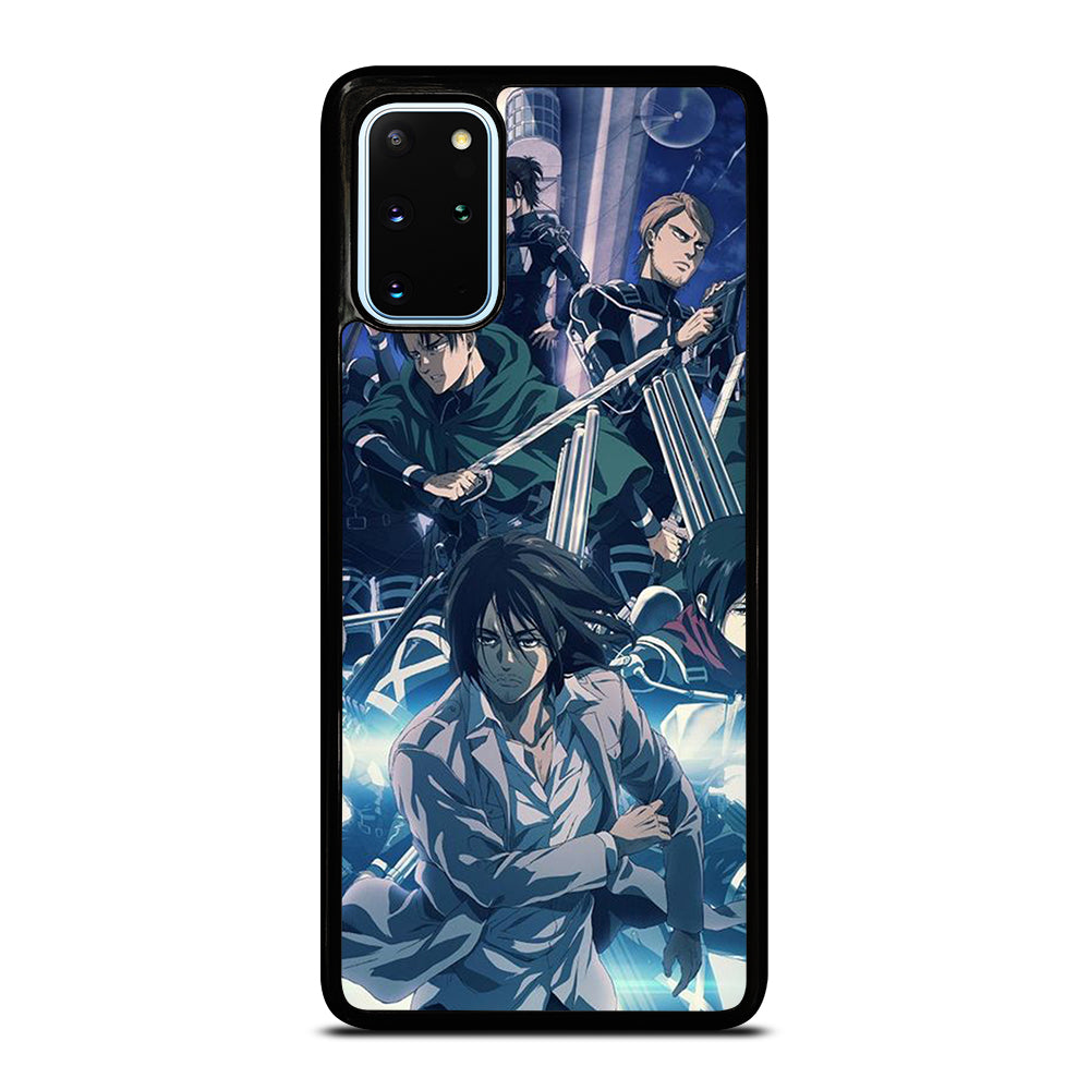 ATTACK ON TITAN ANIME CHARACTER 2 Samsung Galaxy S20 Plus Case Cover