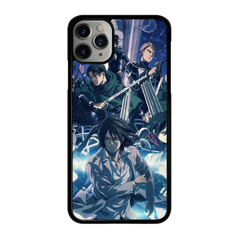 ATTACK ON TITAN ANIME CHARACTER 2 iPhone 11 Pro Max Case Cover