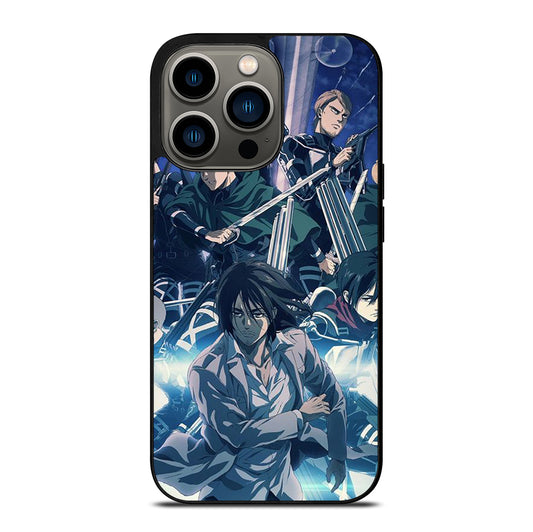 ATTACK ON TITAN ANIME CHARACTER 2 iPhone 13 Pro Case Cover