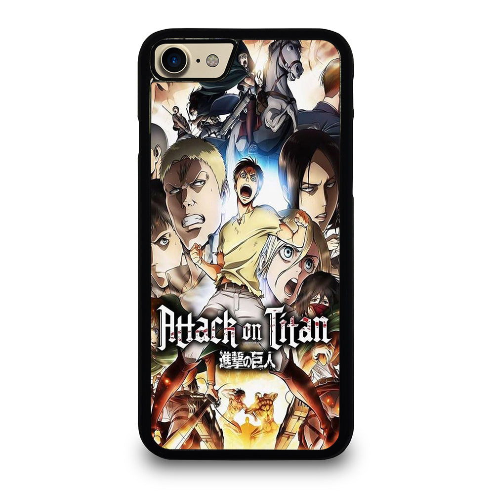 ATTACK ON TITAN CHARACTER ANIME SERIES iPhone 7 / 8 Case Cover