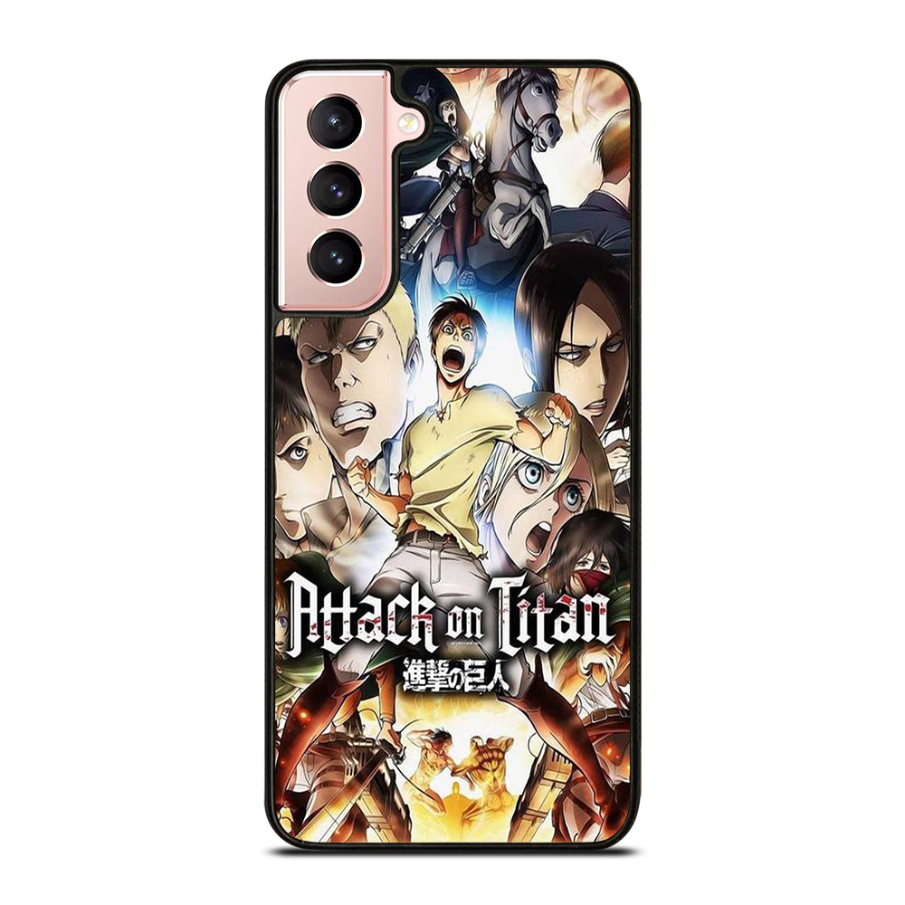 ATTACK ON TITAN CHARACTER ANIME SERIES Samsung Galaxy S21 Case Cover