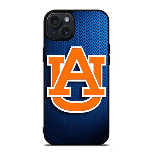 AUBURN TIGERS EMBLEM iPhone 15 Plus Case Cover