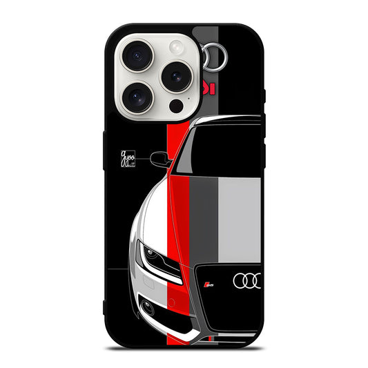 AUDI CAR iPhone 15 Pro Case Cover