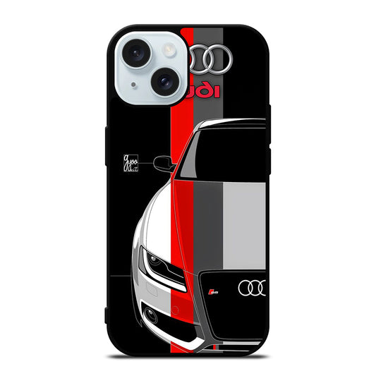 AUDI CAR iPhone 15 Case Cover