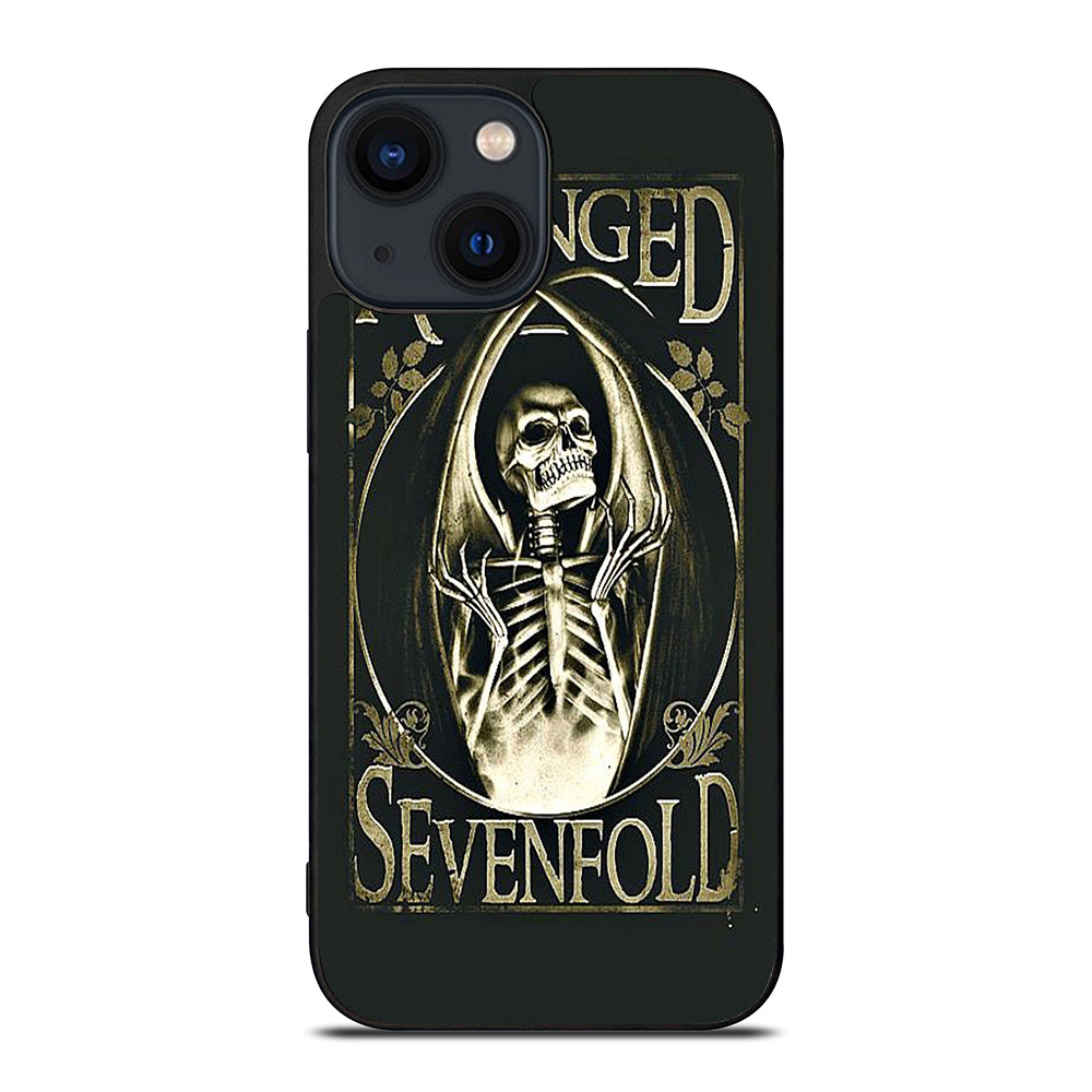 AVENGED SEVENFOLD BAND SKULL LOGO iPhone 14 Plus Case Cover
