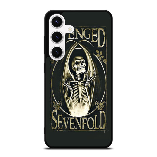 AVENGED SEVENFOLD BAND SKULL LOGO Samsung Galaxy S24 Case Cover
