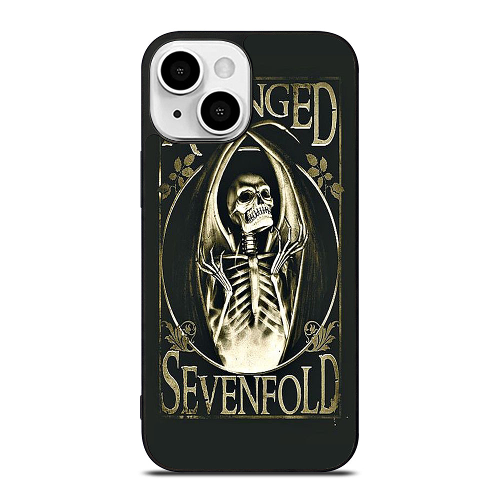 AVENGED SEVENFOLD BAND SKULL LOGO iPhone 13 Mini Case Cover
