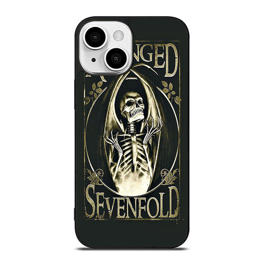 AVENGED SEVENFOLD BAND SKULL LOGO iPhone 13 Mini Case Cover