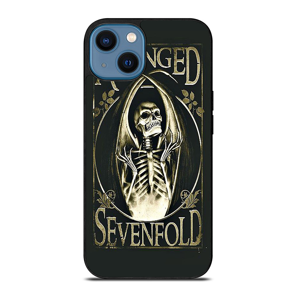 AVENGED SEVENFOLD BAND SKULL LOGO iPhone 14 Case Cover