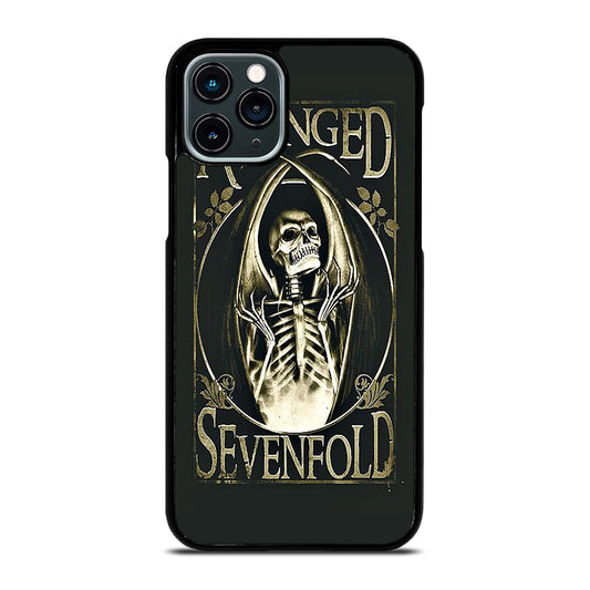 AVENGED SEVENFOLD BAND SKULL LOGO iPhone 11 Pro Case Cover
