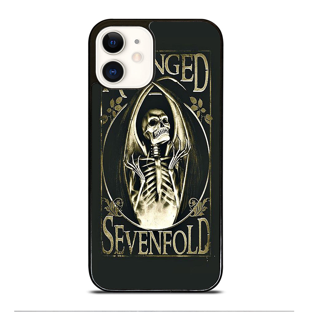 AVENGED SEVENFOLD BAND SKULL LOGO iPhone 12 Case Cover