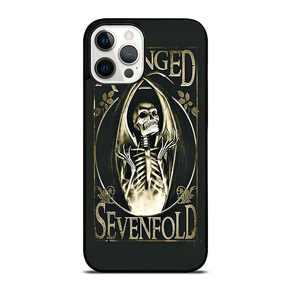 AVENGED SEVENFOLD BAND SKULL LOGO iPhone 12 Pro Max Case Cover