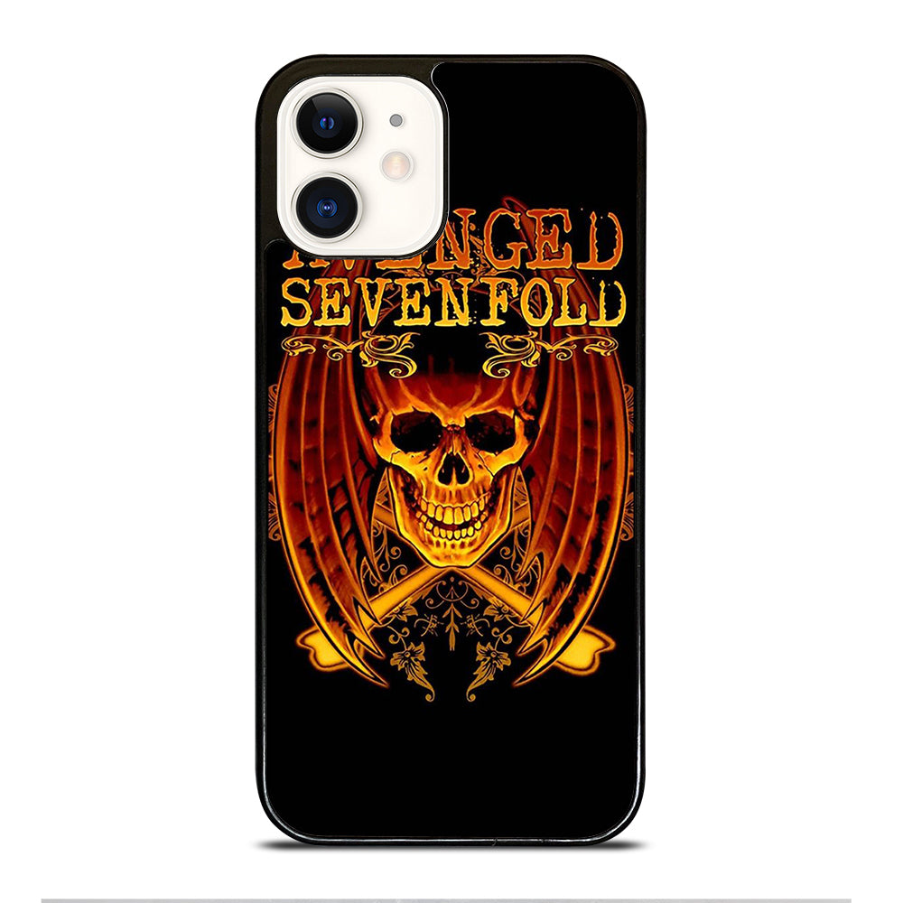 AVENGED SEVENFOLD ROCK BAND LOGO iPhone 12 Case Cover