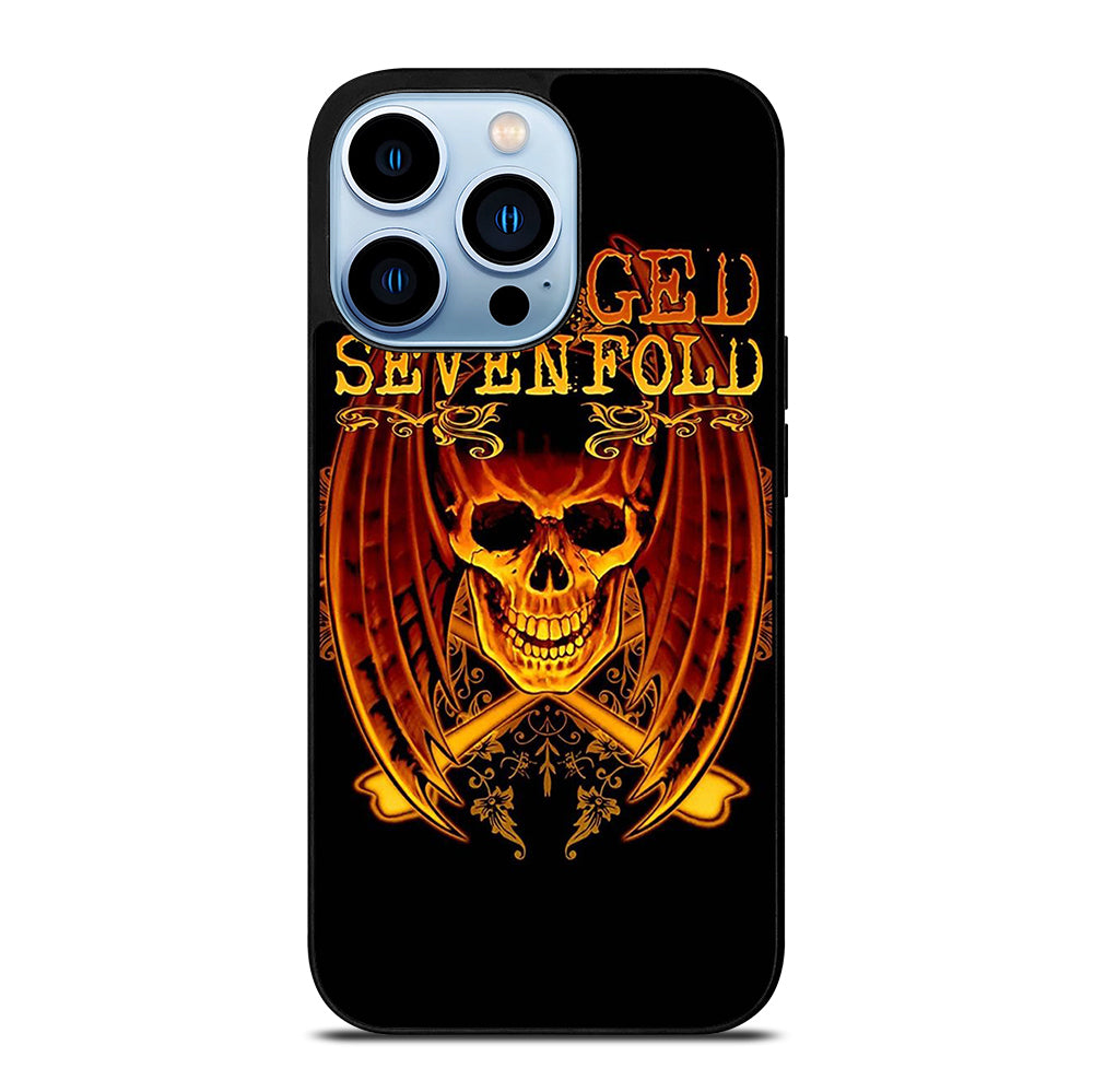 AVENGED SEVENFOLD ROCK BAND LOGO iPhone 13 Pro Max Case Cover