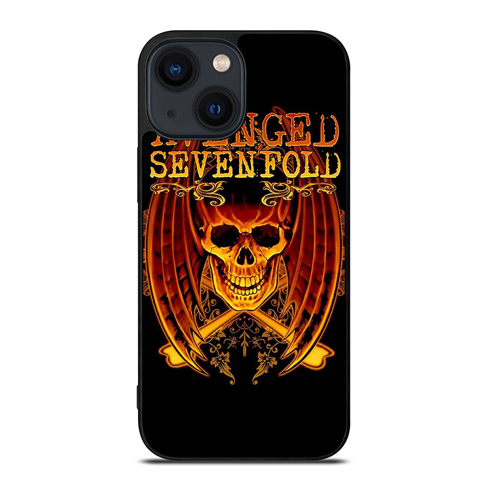 AVENGED SEVENFOLD ROCK BAND LOGO iPhone 14 Plus Case Cover