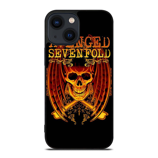 AVENGED SEVENFOLD ROCK BAND LOGO iPhone 14 Plus Case Cover