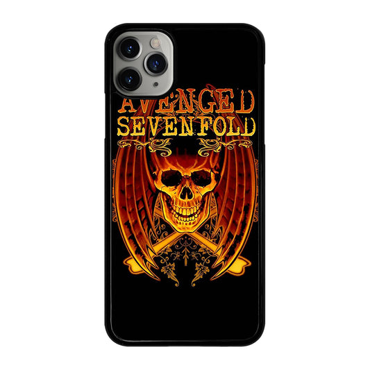 AVENGED SEVENFOLD ROCK BAND LOGO iPhone 11 Pro Max Case Cover