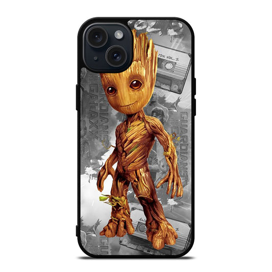 BABY GROOT ART iPhone 15 Plus Case Cover