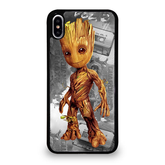 BABY GROOT ART iPhone XS Max Case Cover
