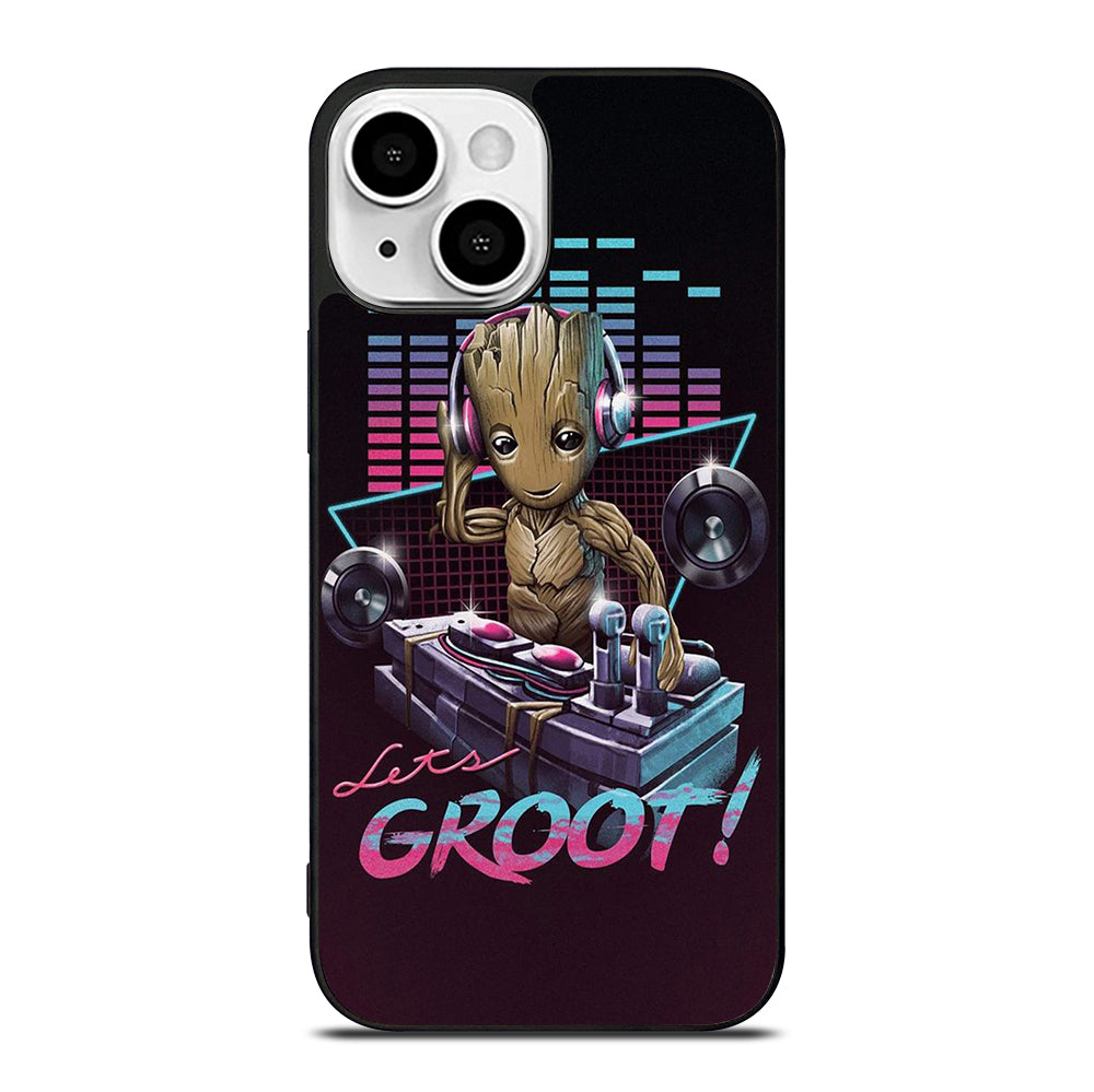 BABY GROOT DJ iPhone 13 Mini Case Cover