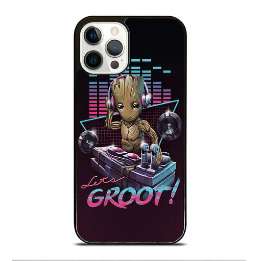 BABY GROOT DJ iPhone 12 Pro Case Cover