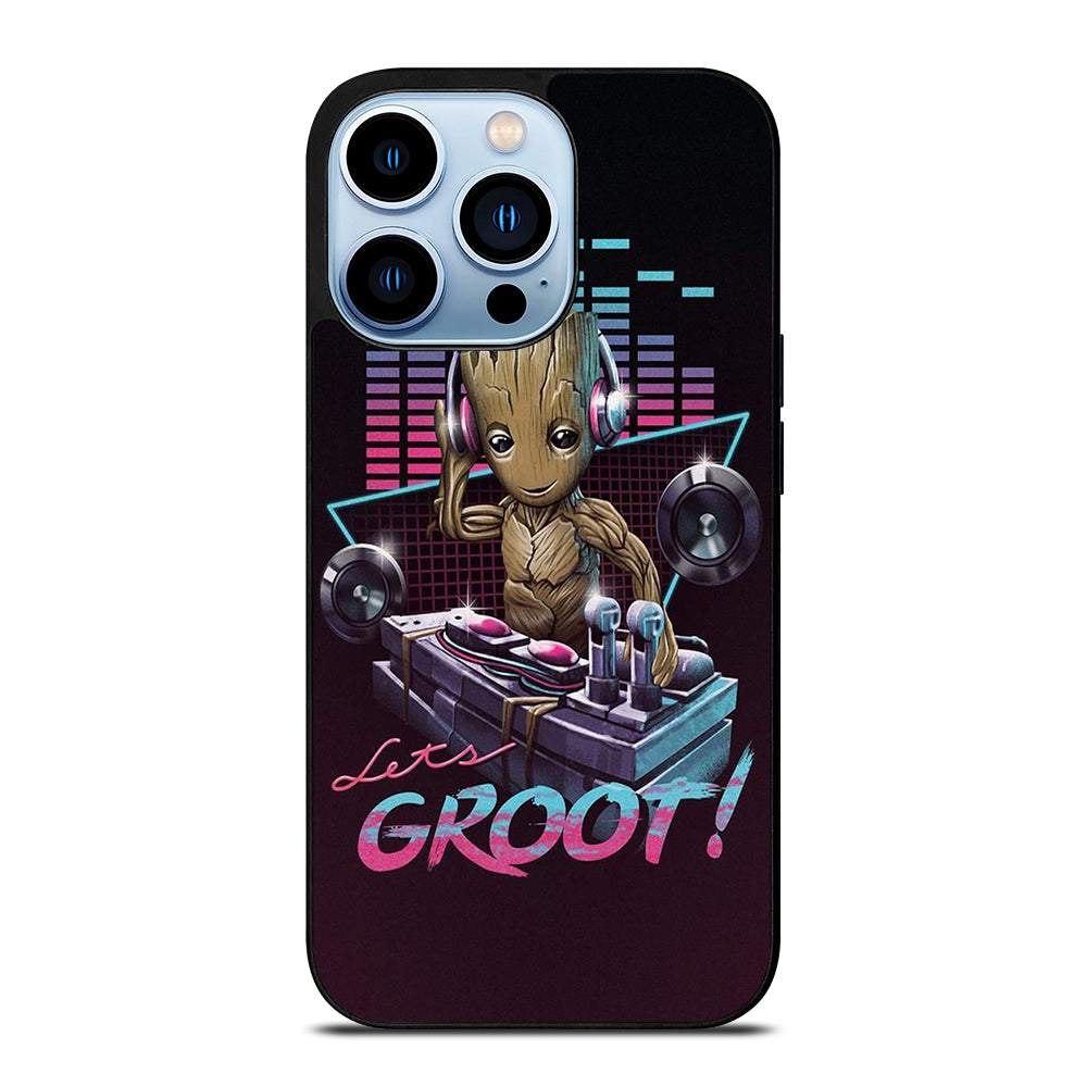 BABY GROOT DJ iPhone 13 Pro Max Case Cover