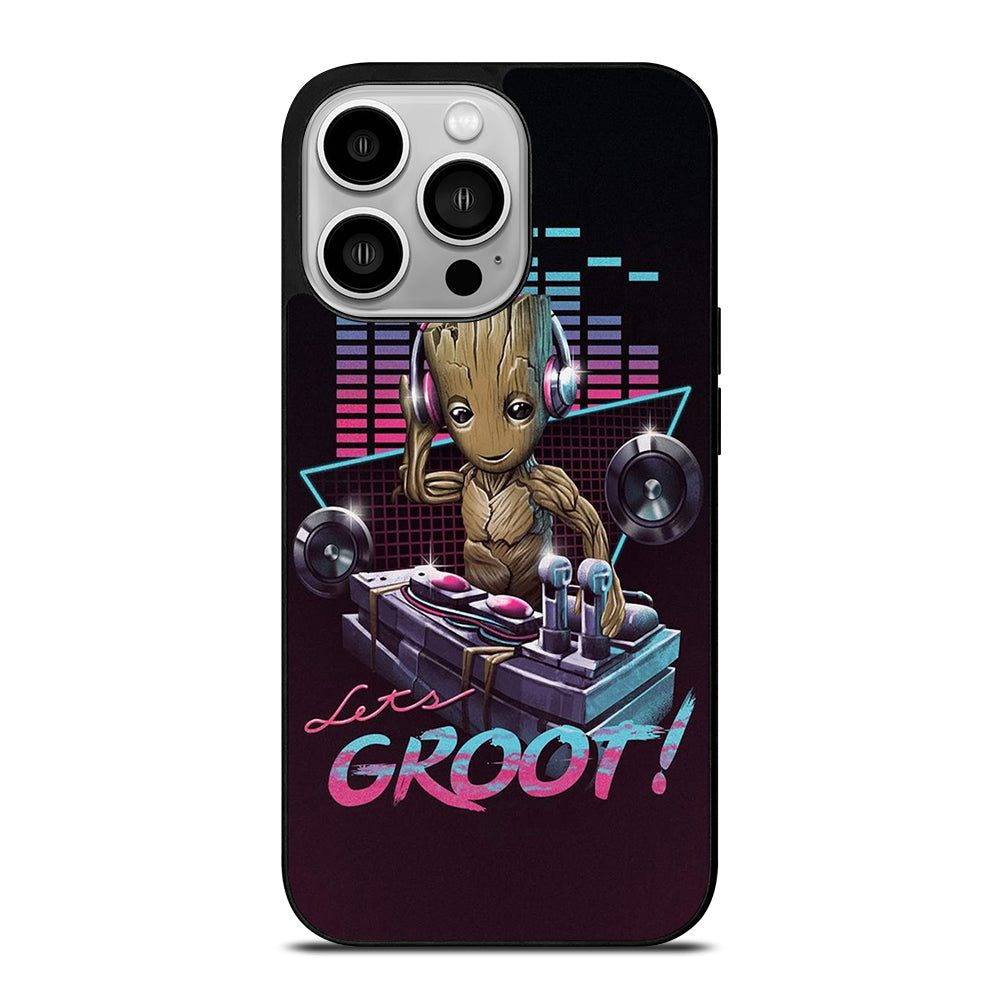 BABY GROOT DJ iPhone 14 Pro Case Cover